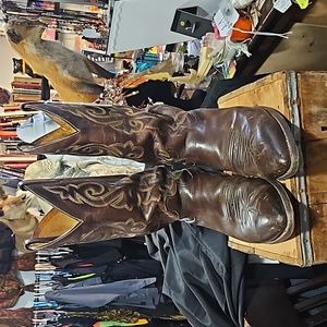 Vintage Justin cowboy boots sz 12